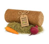 LAX Wiesenprodukte - 4 bâtonnets croustillants pour chevaux - Nourriture saine - 100 % foin - Complément alimentaire pour chevaux - Friandises pour chevaux - Sans céréales et sans mélasse - Contenu :