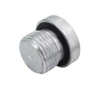 LAXALO Bouchon d'étanchéité à bague filetée mâle métrique M8~60, écrou ED, à six pans creux, for tuyau d'huile, rondelle, 1 pièce(M12x1.25)