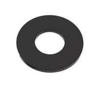 LAXALO Joints en nylon, rondelles plates épaisses en plastique, rondelles à vis, joints toriques M2-M24 for l'entretien des équipements(Black,M12X30X1.5mm)
