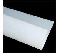 LAXALO Membrane translucide ultra-fine 500 mm/1000 mm, feuille de caoutchouc silicone for applications haute température, 1 pièce(500 * 1000 * 0.8MM)