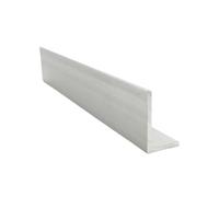 LAXALO Profilé en aluminium 6063 en L inégal, longueur 245 mm x 500 mm, angle droit, for décoration intérieure, 1 pièce(10mmx30mmx2mmx245mm)