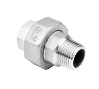 LAXALO Raccord à vis BSP mâle vers femelle, 1 pièce, raccord de tuyau d'eau SS304 DN8-DN50, connecteur à joint libre(1/2inch)