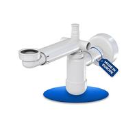 LAXARA siphon télescopique lavabo peu encombrant 1 1/4