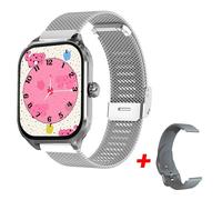 Laxasfit H9 Pro Max 2025 Nouveau Cadran De Montre Intelligente Pour Répondre À L'Appel Fréquence Cardiaque Surveillance De L'Oxygène Dans Le Sang Montre Intelligente De Sport.Ml-Grey.