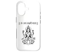 Laxmi MATA, Diwali Goddess Om Jai Lakshmi MATA Sanskrit Puja Coque pour iPhone 17