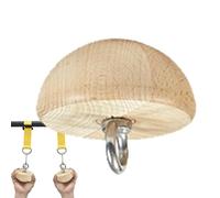 laxreheye Barre de traction portable, poignées de traction | Poignées d'entraînement de force de bras, poignées en bois multi-usages pour levage, poignées portables pour escalade en roche