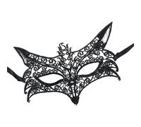 laxreheye Cache-Yeux Dentelle Noir | Accessoire Déguisement Visage,Masque Fête Femme Déguisement Scénique Halloween Spectacle