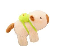 laxreheye Capibara Bracelet à clipser en peluche pour poignet avec bande enroulable en peluche douce pour garçons et adultes, bracelet confortable unisexe, riferimento alla descrizione