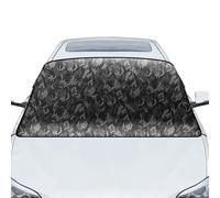 laxreheye Capuchon de protection imperméable coupe-vent | Couverture d'hiver de voiture, tissu Oxford glace et pluie, pour camion moto berline ramassage scooter SUV été voyage parking extérieur