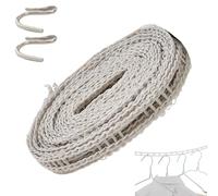 laxreheye Corde à linge de voyage pour voiture, corde à linge portable - Corde à linge portable - Pour le camping, les voyages, la maison