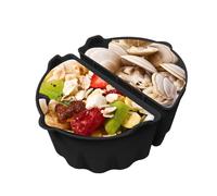 laxreheye Doublure En Silicone Pour Mijoteuse - Forme Ovale Lavable Au Lave-Vaisselle,Doublure Réutilisable En Silicone Pour Cocotte,Pour Tomate Poulet Crevette Poisson