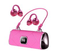 laxreheye Écouteurs Clip, Oreille Ouverte pour Sac À Main Écouteurs Clip, Casques Audio À Réduction De Bruit pour Femmes Sports Entraînement Gym Course Vélo Voyage Extérieur Navettage Et