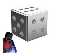 laxreheye Écrous de kit de soudage, feuille de pratique de soudage, bons pour le soudage kit de soudure, kit d'exercice de soudage fait à la main avec des écrous, plaques d'exercice