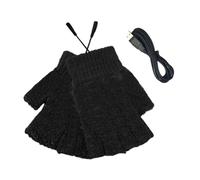 laxreheye Gants Chauffants USB, Gants Chauffants sans Doigts | Gants sans Doigts chauffés par USB pour l'hiver, Chauffant d'hiver Chaud, Gants Chauffe-Mains USB pour Frappe, Guide,