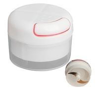 laxreheye Hachoir À Ail Compact | Mini Hachoir Manuel Multifonction Pour Légumes, Noix Et Épices | Préparateur Alimentaire Multifonction Gain de Temps pour Gingembre, Poivre et Fromage