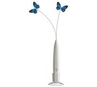 laxreheye Jouets électroniques pour chats, baguette interactive avec - Jeux pour chats actifs en papillon rotatif | Pour stimuler, amuser, enrichir, faire de l'exercice et combattre l'ennui