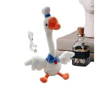 laxreheye Jouets en Peluche - 13,4 Pouces Chargeur De Charge Répète Ce Que Dites Imitant la Voix,Peluche Parlante Interactive | Cadeau Anniversaire Femmes Hommes Chambre Canapé