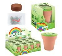 laxreheye Kit de jardinage pour enfants - Kit pour la culture initiale de graines | Mini fleurs et légumes Observation DIY Fleurs en pot, Science 'maternelle Et Cadeau D'éducation