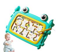 laxreheye Labyrinthe Magnétique - Jeux Éducatifs Amusants en Forme De Crabe avec Stylo | Jouets pour Compétence Motrice Fine - pour D'âge Préscolaire, Voyage, Maison Et Jour De Jeu