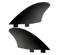 laxreheye Lot de 2 ailerons de Planche de Surf 2 pièces, Lot de 2 gouvernements de Queue pour Planche de Surf | Palmes de avec aileron de Surf en PVC, pour Planches de Paddle Stand Up Paddle