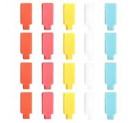 laxreheye Lot de 20 étiquettes de câble pour appareils électroniques - Marqueurs de câbles, identifiants de câbles écrits pour organiser les câbles et