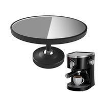 laxreheye Miroir pour le café - Lentille de miroir magnétique pour la prise de vue d'espresso, outil pour préparer du café à la maison, pour voyage, bureau, camping-car, travail, entreprise, hommes