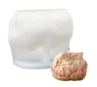 laxreheye Moules pour bougies, fournitures de travaux manuels antiadhésifs | Moules en résine époxy Angel Baby - Pour cire, savon, argile, résine, fonte, arts et