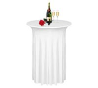 laxreheye Nappe de table à cocktail - Nappe de Noël Elastan Alta - Nappes de fête ajustées élastiques pour décoration de banquet | Décoration de la maison intérieure extérieure Mariages Restaurant Pub
