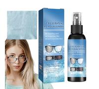 laxreheye Nettoyant Pour Retrait De Lunettes | Solution Pour Réparer Lunettes 100ml | Supprimer Pour Lentilles - Pour La Maison Voyage École Voyage De Travail Étudiants Enseignants Personnes âgées