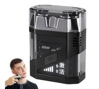 laxreheye ou électrique pour hommes, pour hommes - Face ou écran LED - ou double tête lavable, outil de toilettage rechargeable pour un rasage confortable