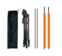 laxreheye Outils de golf - Bâtons d'alignement réglables à 360 degrés - Support trépied pour smartphone enseignement - accessoire pour entraînement extérieur, jardin, terrain pratique