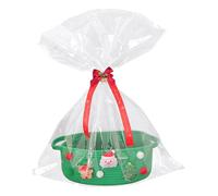 laxreheye Paniers de Noël pour cadeaux, cadeau festif panier | décoration de rangement de confiseries boîte pour célébration, fête, réunion anniversaire femme maison nouvelle