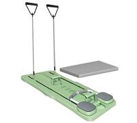 laxreheye Planche de flexions Pliable pour Fitness, kit de réformateur de Pilates sûr - Équipement d'exercice Stable avec Automatique pour la Force des Muscles du Dos