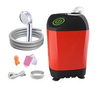 laxreheye Pommeau de douche portable d'extérieur étanche et portable pour le camping