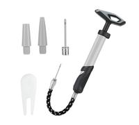 laxreheye Pompe de Basket-Ball, gonfleur Manuel pour Basket-Ball, Volley-Ball et Gonflable | Multi-Usage Manuel avec poignée antidérapante pour Adultes, et Usage Familial