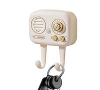 laxreheye Porte-clés mural avec rappel audio | Crochets de rangement avec détection intelligente pour entrée, cuisine, salon, couloir