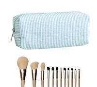 laxreheye Porte-crayons - Sac cosmétique mignon de voyage, matériel scolaire avec fermeture éclair pour pinceaux de maquillage, sac à main - usage quotidien, maison, bureau, école, bureau, cadeau