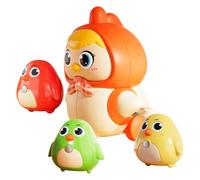 laxreheye Poulet en Forme de Poulet pour - Jouets Portables pour Promener Les Poulets - Jouets à Ramper pour Petits, Jouet de Poulet Sauteur, Rembourrage de Chaussettes
