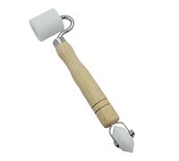 laxreheye Rouleau à lisser pour papier peint dans les | Lisseur double tête plate et angulaire pour insonorisation | Outil pour papier peint maison contact voiture