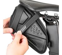laxreheye Sacoche de selle de vélo - Accessoires de vélo avec grand espace de rangement - Sac de rangement sous le siège pour vélo de route - Pour homme et femme - Pour adultes - Pour les trajets en