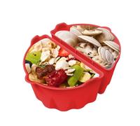 laxreheye Séparateur De Cuisson Pour Fourgon À Ralentisseur | Forme Ovale Lavable Au Lave-Vaisselle,Doublure Réutilisable En Silicone Pour Cocotte,Pour Tomate Poulet Crevette Poisson