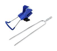 laxreheye Support de canne à rivage | Support de rivage avec Rotation Complète, Pour Aventures Nocturnes Poisson Chat Perche Plage