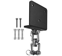 laxreheye Support De Sac De Boxe | Montage Mural pour Lourd,Crochet Pivotant 360° Espace Réduit Pour Entraînement Maison Yoga Boxe