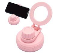 laxreheye Support de téléphone portable pour bouteille d'eau, couvercle de rechange antidérapant pour gourde, couvercle de bouteille d'eau portable, support pour smartphone, pour filmer, regarder des