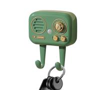 laxreheye Support mural pour clés murales, avec rappel audio, crochets de rangement avec détection intelligente pour entrée, cuisine, salon, couloir,