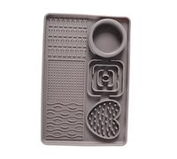 laxreheye Tapiss À Lécher pour Chien, Tapis en Silicone Anti-Stress pour Chiot, Bol Ralentisseur, Jouet Éducatif Stimulant L'Éveil Sensoriel Et Réduisant Le Stress