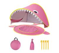 laxreheye Tente de Jeu pour - Tente intérieure - Protection UV imperméable avec Petite Piscine intégrée - Protection Solaire Portable Pliable pour la pêche en Camping en Famille