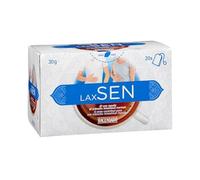 Laxsen Infusion Digestive Goût Menthe, Sans Caféine, Sachets Pyramide, 30g, 20 Unités. Pack de 4