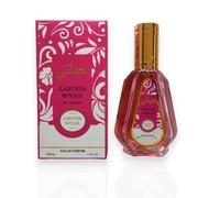 Laxuria Royale Eau de Parfum, Flacon en Verre Rose, 50ml, Parfum Élégant pour Femme (Candy)