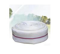 Lay Flat Discharge Hose, Reinforced Water Transfer Hose with Aluminum Fittings, for Dewatering, Industrial, Farm, Agricultural Irrigation Pump(10 meters - 3 inch)